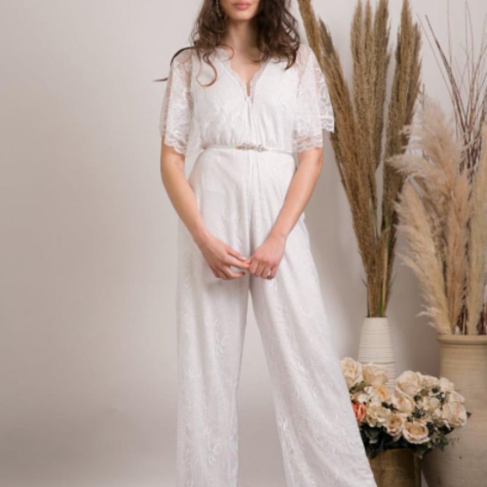 Modern Boho Wedding Jumpsuit